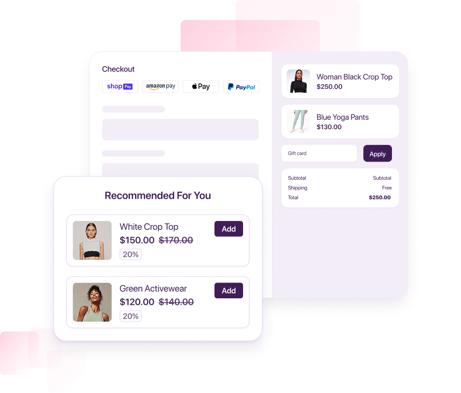 personalized product recommendation app for Shopify