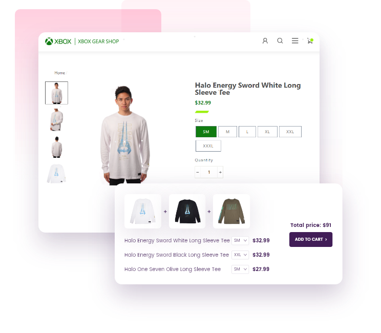 Display personalized recommendations on cart page